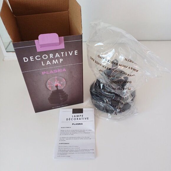 Decorative Plasma Ball Lamp - Picture 5 of 7